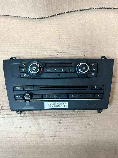 BMW X3 F25 X4 F26 A/C Climate Control Panel 9259615 OEM 2012-2014