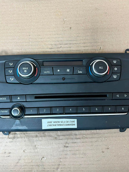 BMW X3 F25 X4 F26 A/C Climate Control Panel 9259615 OEM 2012-2014