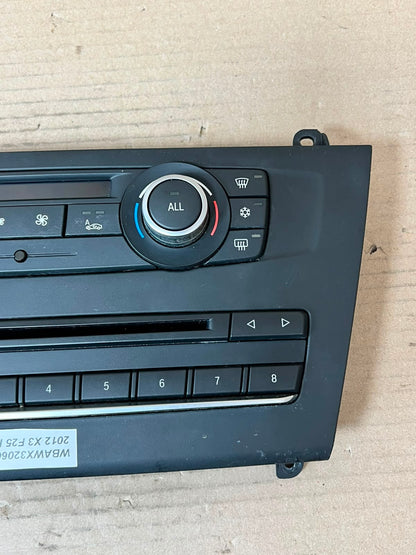 BMW X3 F25 X4 F26 A/C Climate Control Panel 9259615 OEM 2012-2014