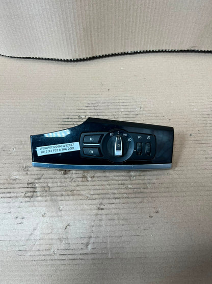 BMW 5 Series F10 F11 Headlight Switch Control Unit 9192746 Genuine OEM