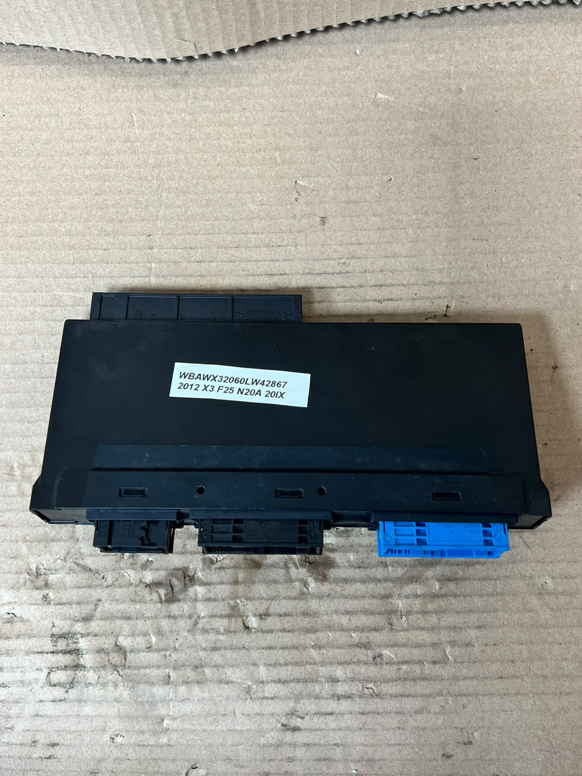 BMW X3 F25 2010-2017 Comfort Control Body Module Junction Box 9267537 OEM