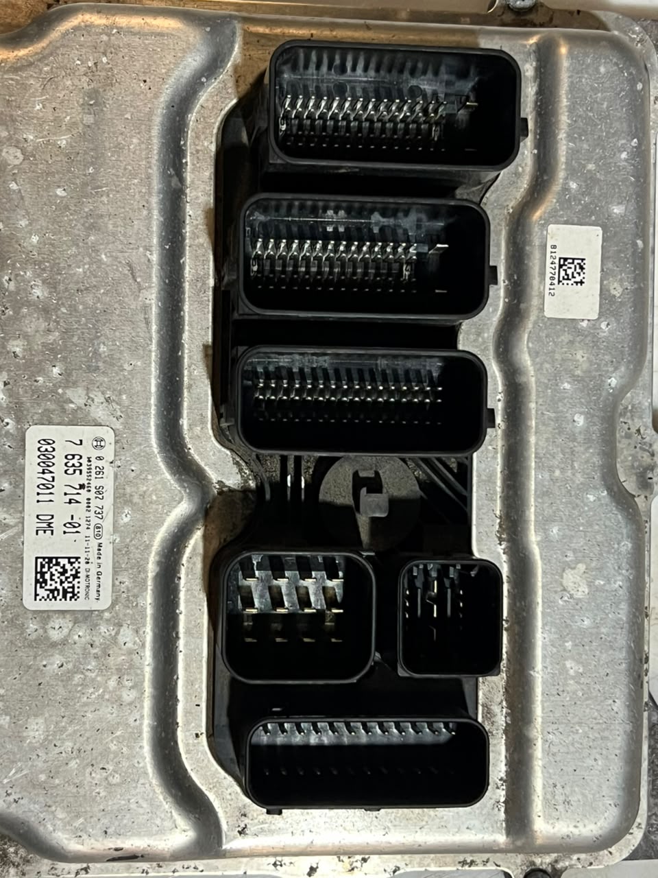 2011 BMW 528i F10 N20 DME ECU CAS4 CA Key Set 7635714 OEM