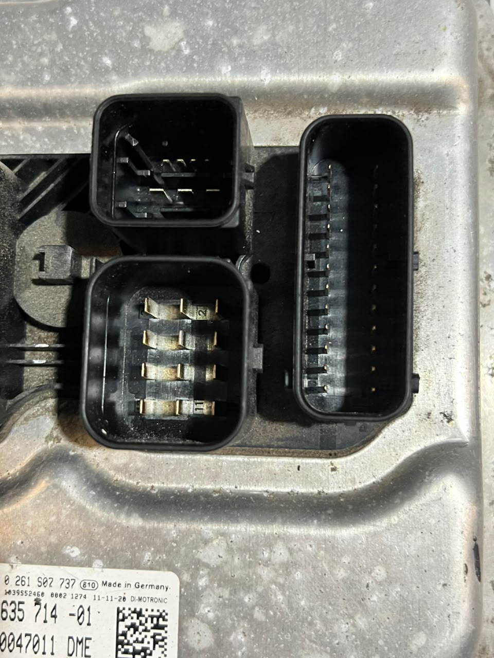 2011 BMW 528i F10 N20 DME ECU CAS4 CA Key Set 7635714 OEM