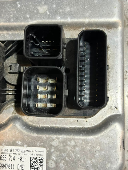 2011 BMW 528i F10 N20 DME ECU CAS4 CA Key Set 7635714 OEM