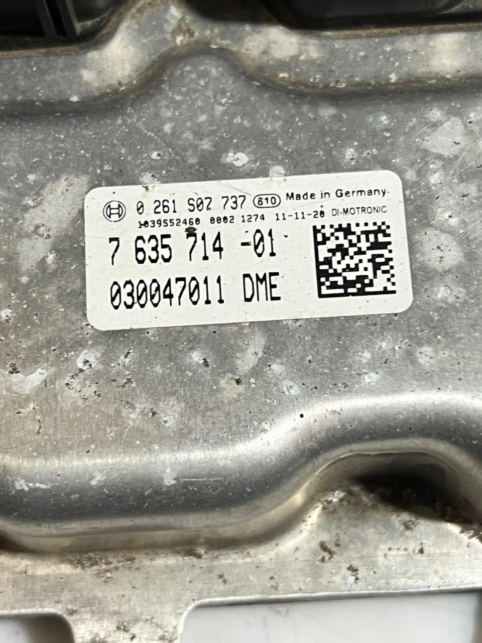 2011 BMW 528i F10 N20 DME ECU CAS4 CA Key Set 7635714 OEM