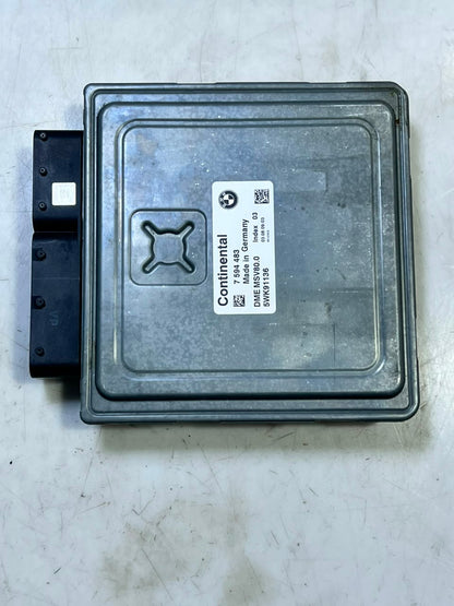 BMW 528i 328i MSV80.0 Engine Control ECU DME 7594483 5WK91136 OEM