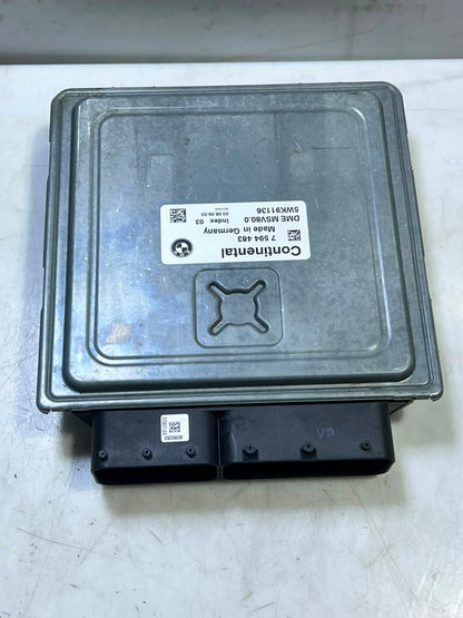 BMW 528i 328i MSV80.0 Engine Control ECU DME 7594483 5WK91136 OEM