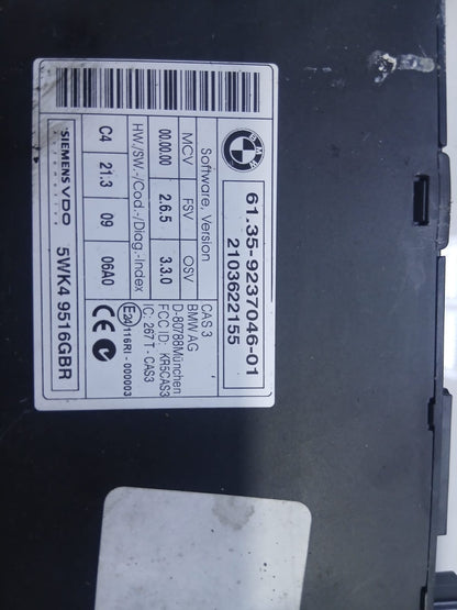 2010 BMW X5 E70 LCI xDrive30d N57 ECU DDE CAS3 Key Set 8510838 OEM