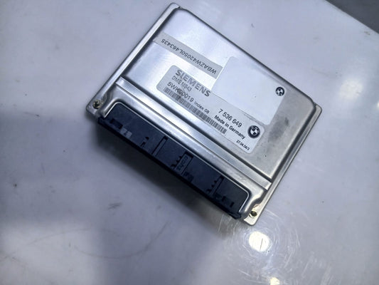 BMW 325i E46 M54 MS43 Engine Control Module ECU 7536649 5WK90019 OEM 2001-2005
