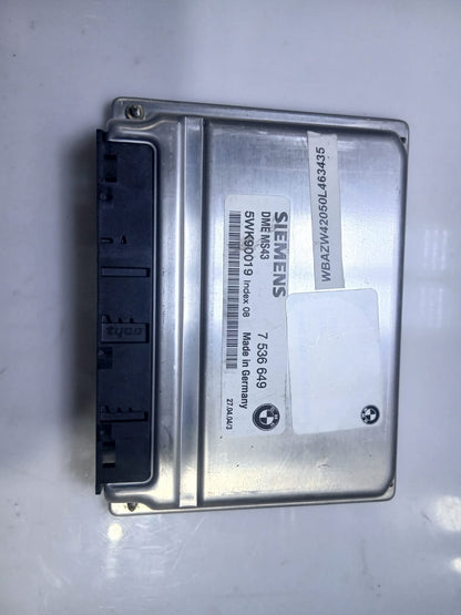 BMW 325i E46 M54 MS43 Engine Control Module ECU 7536649 5WK90019 OEM 2001-2005