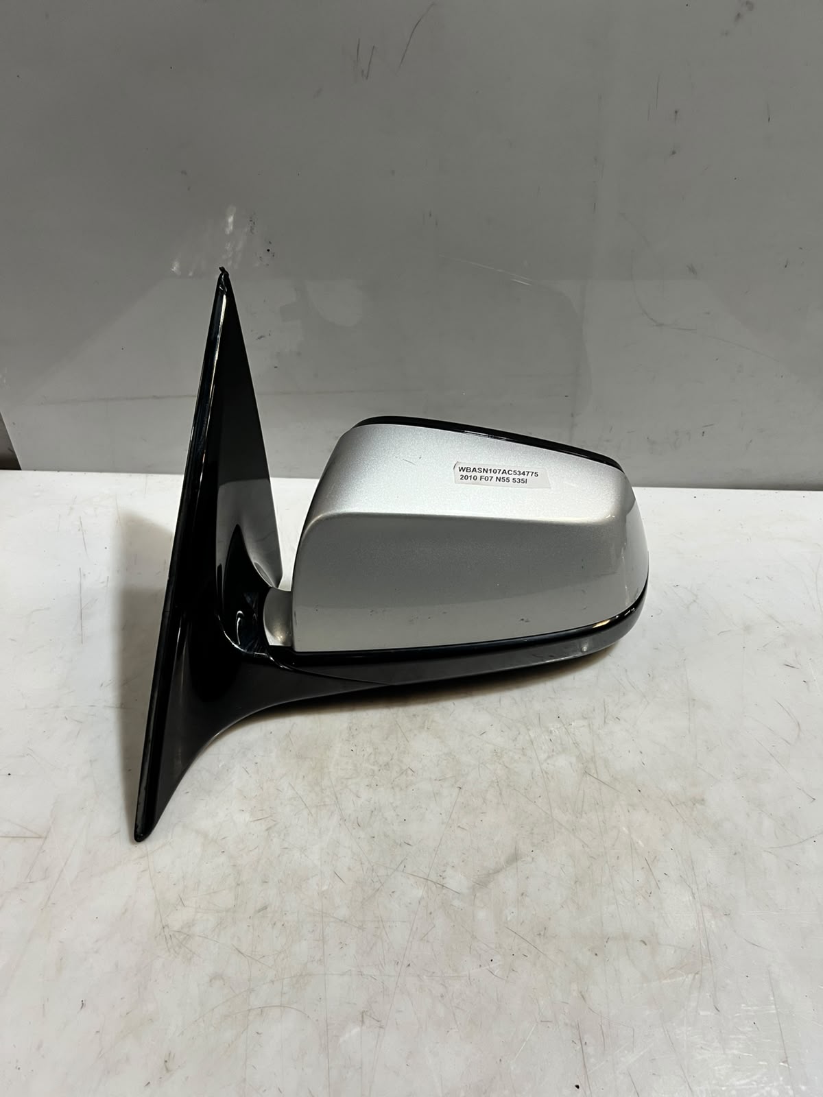 2010 BMW 535i GT F07 N55 Left Side View Mirror 7204767 RHD OEM
