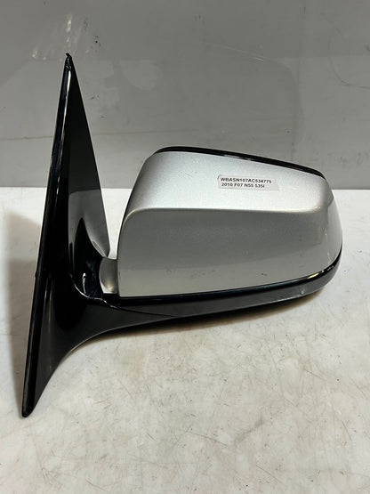2010 BMW 535i GT F07 N55 Left Side View Mirror 7204767 RHD OEM