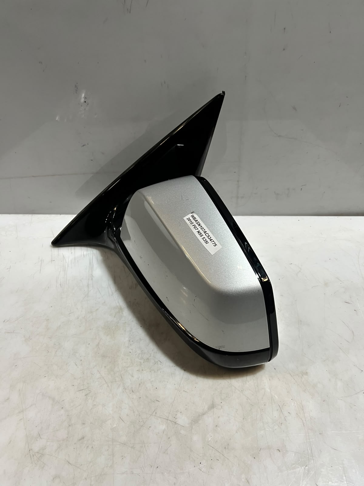 2010 BMW 535i GT F07 N55 Left Side View Mirror 7204767 RHD OEM
