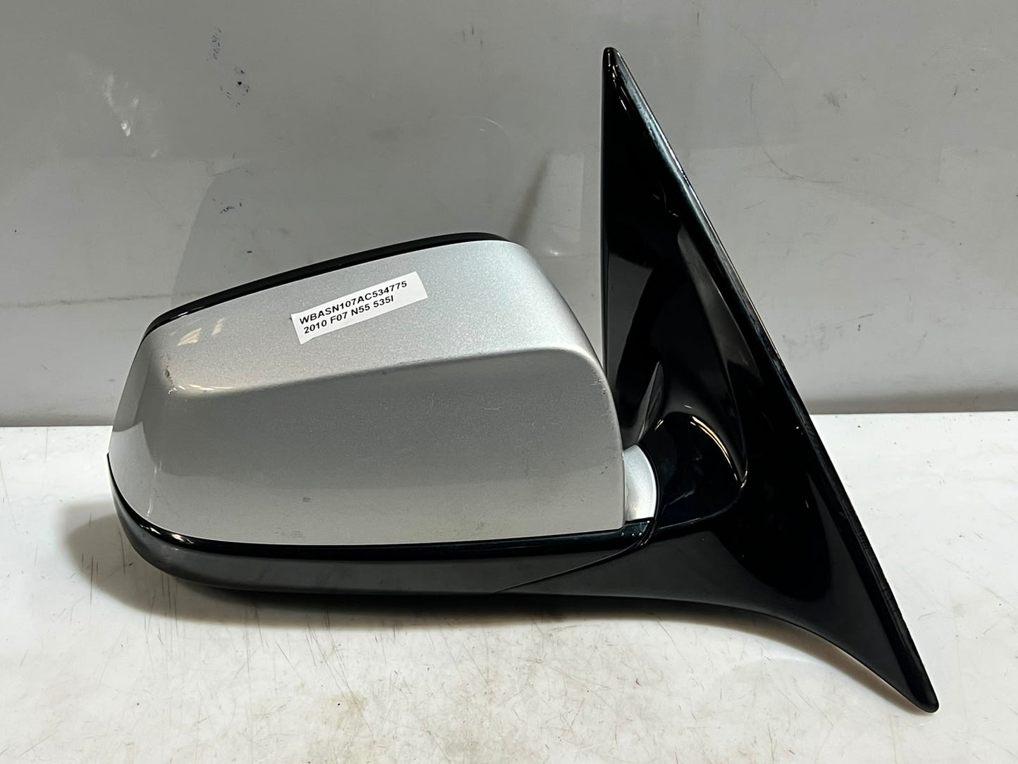 2010 BMW 535i GT F07 N55 Right Side View Mirror 7204767 RHD OEM