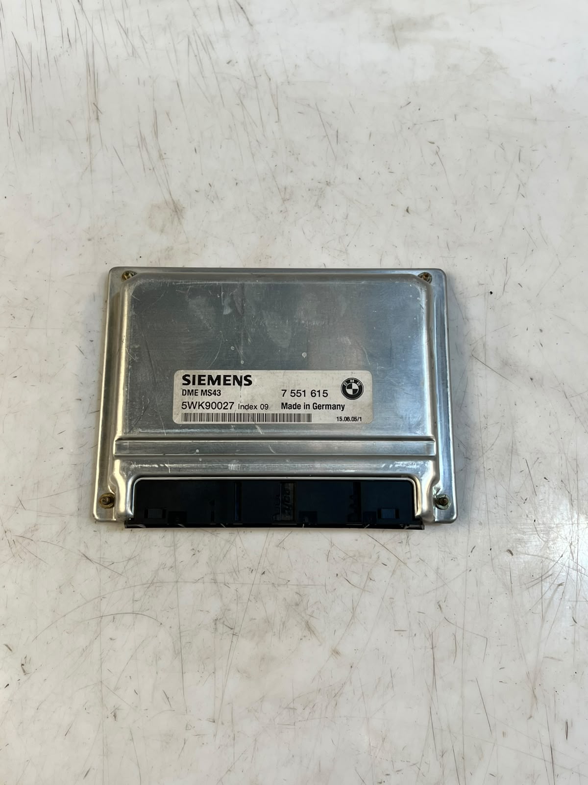 BMW X5 E53 3.0L MS43 Siemens Engine ECU 7551615 5WK90027 OEM 2002-2006