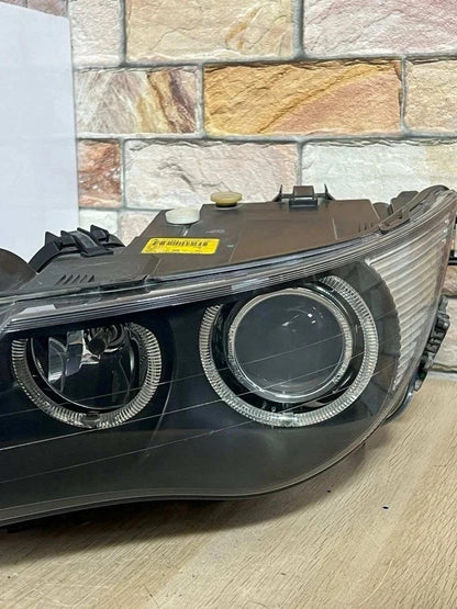 2005-2007 BMW 630i 650i E63 E64 Bi-Xenon Headlights RH LH Pair 7165801 7165796 OEM