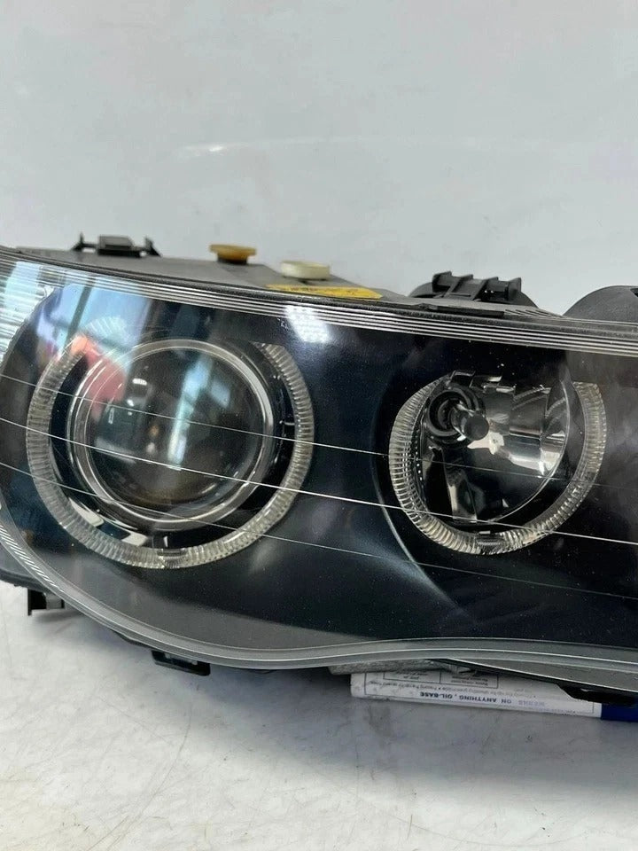 2005-2007 BMW 630i 650i E63 E64 Bi-Xenon Headlights RH LH Pair 7165801 7165796 OEM