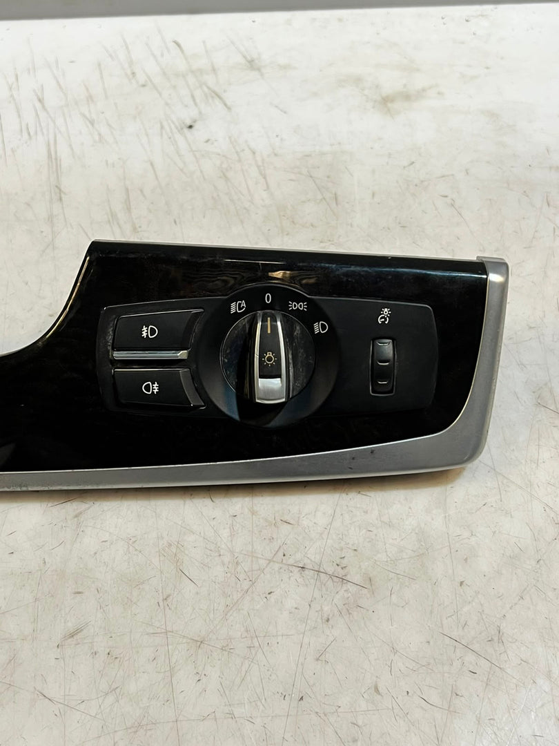 BMW F10 F11 F13 F01 Headlight Light Switch Control 9192744 OEM 2010-2012