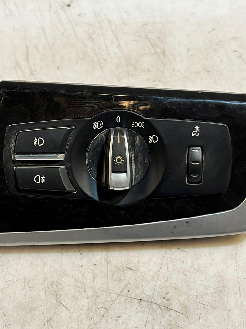 BMW F10 F11 F13 F01 Headlight Light Switch Control 9192744 OEM 2010-2012