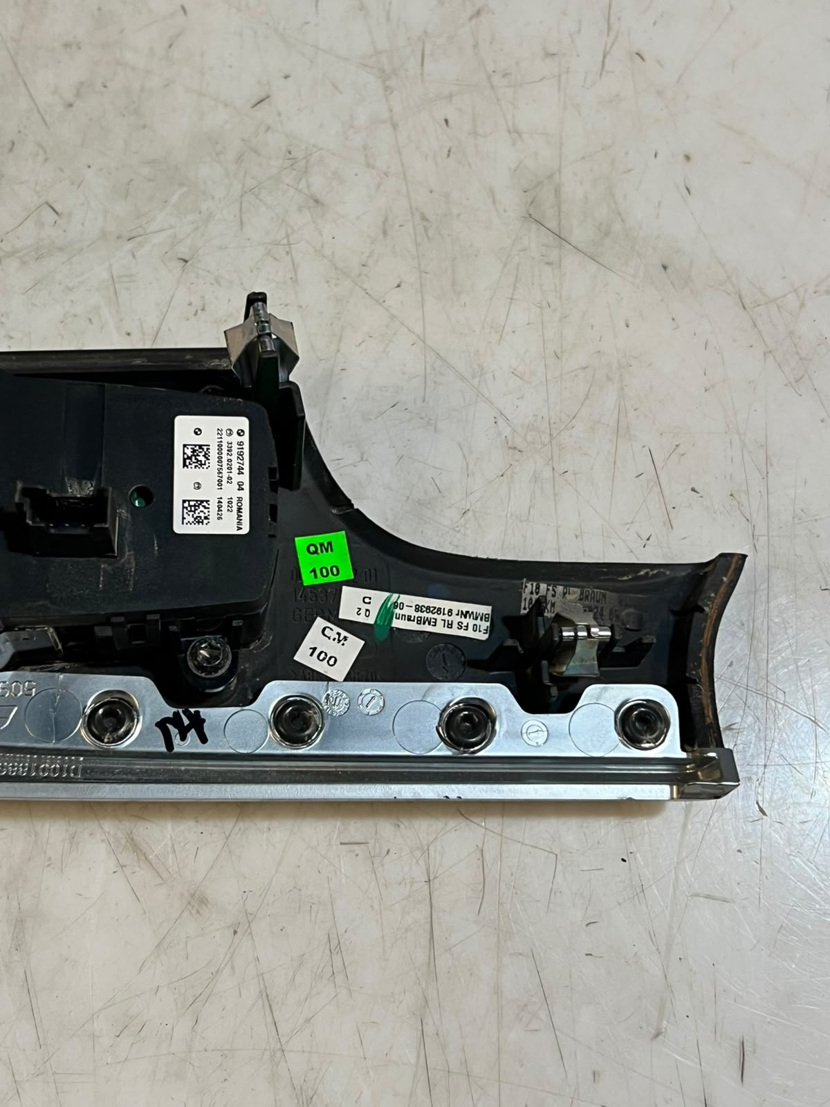 BMW F10 F11 F13 F01 Headlight Light Switch Control 9192744 OEM 2010-2012