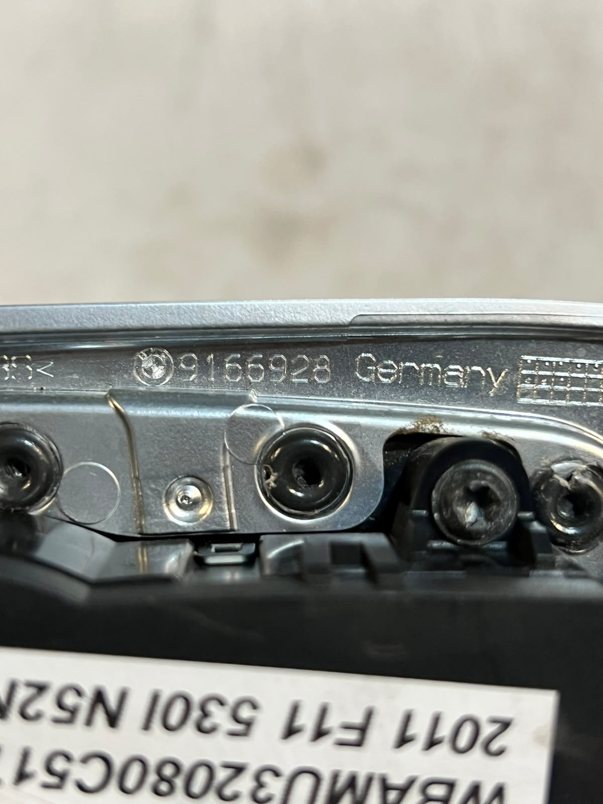 BMW F10 F11 F13 F01 Headlight Light Switch Control 9192744 OEM 2010-2012