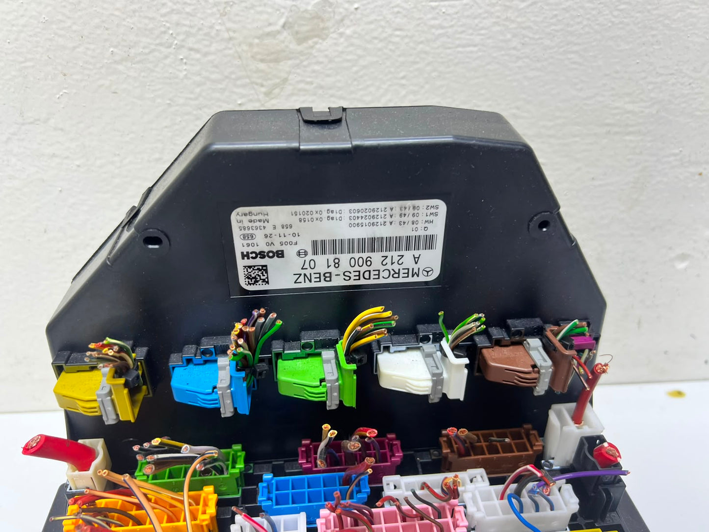 2014 Mercedes-Benz E300 Front Fuse Box Sam Control Unit A2129008107 W212 W204
