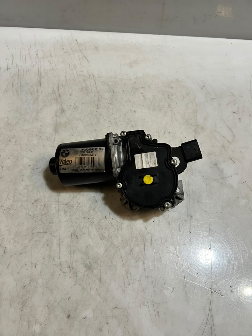 BMW F20 F21 F30 F31 F33 F35 Front Wiper Motor Linkage 7267504 OEM 2011-2019