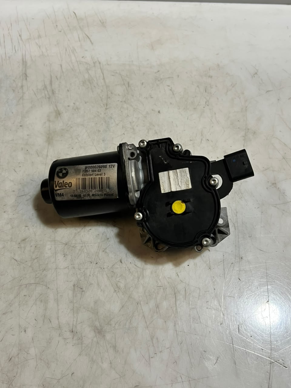 BMW F20 F21 F30 F31 F33 F35 Front Wiper Motor Linkage 7267504 OEM 2011-2019