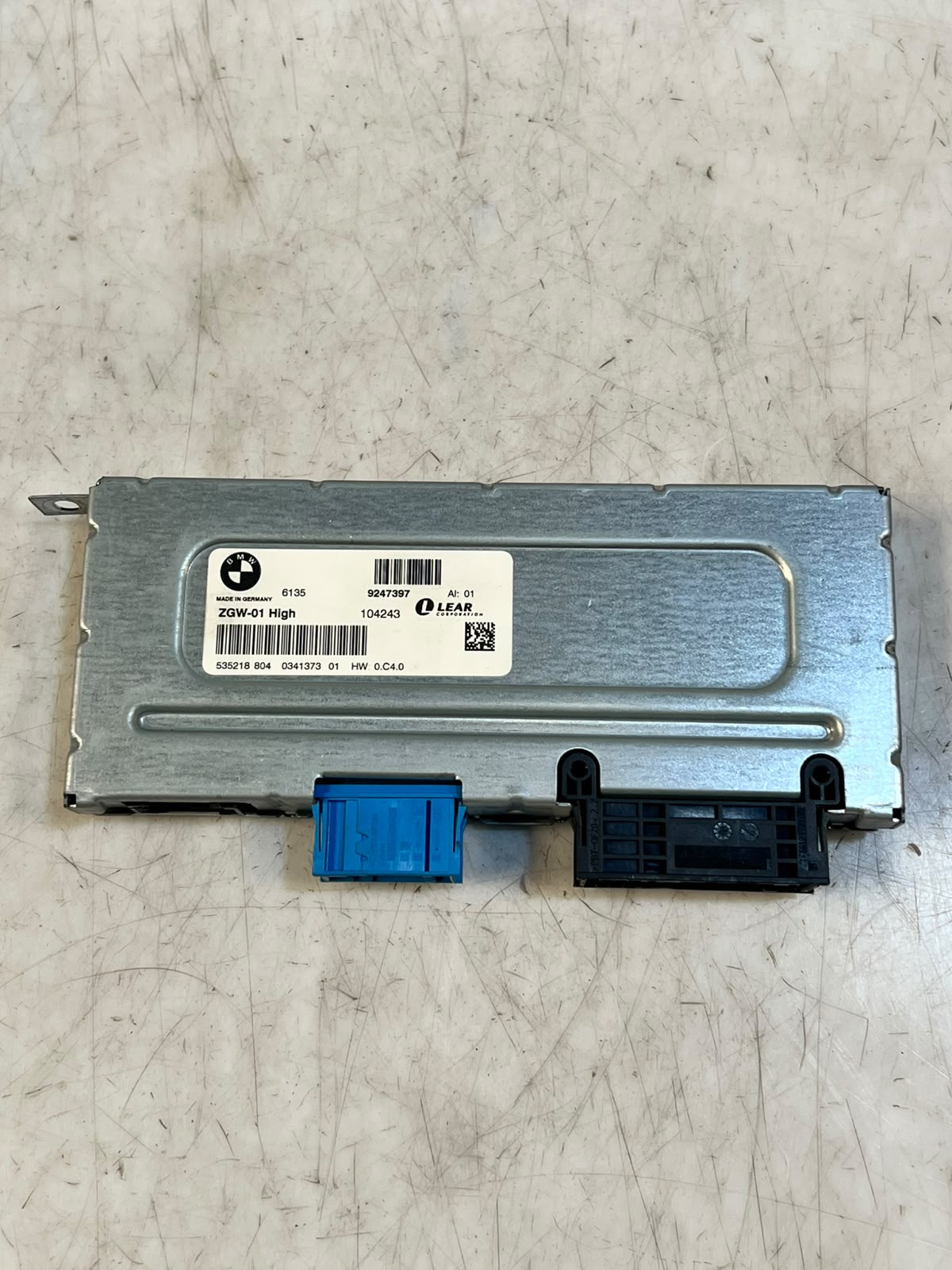 BMW 5 Series F07 F10 F11 Central Gateway Module ZGW 9247397 OEM 2011-2016