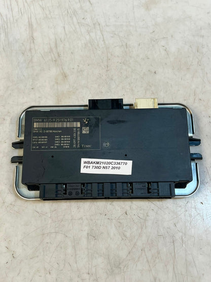 BMW F01 F02 F07 F10 F11 F25 FRM3 Footwell Control Module 9251976 OEM