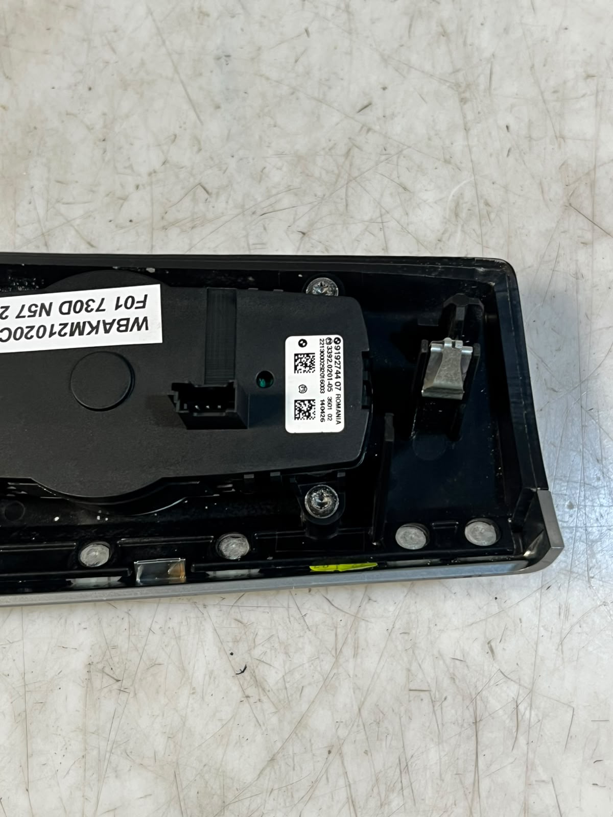 BMW X3 F25 F10 F11 F07 F26 Headlight Switch Control 9192744 OEM 2013-2016