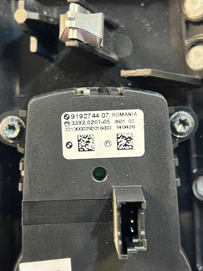 BMW X3 F25 F10 F11 F07 F26 Headlight Switch Control 9192744 OEM 2013-2016