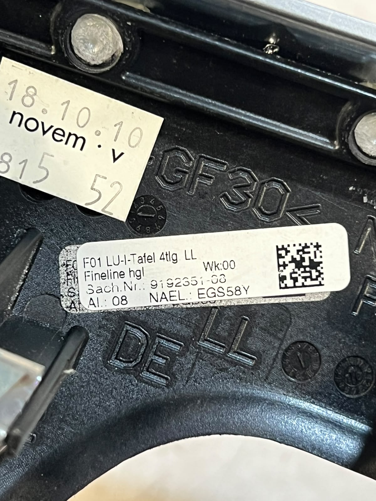 BMW X3 F25 F10 F11 F07 F26 Headlight Switch Control 9192744 OEM 2013-2016