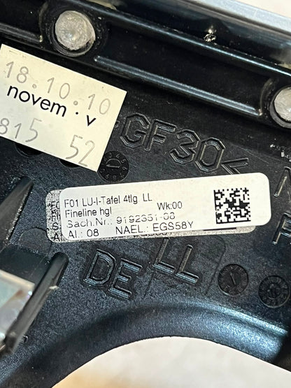BMW X3 F25 F10 F11 F07 F26 Headlight Switch Control 9192744 OEM 2013-2016
