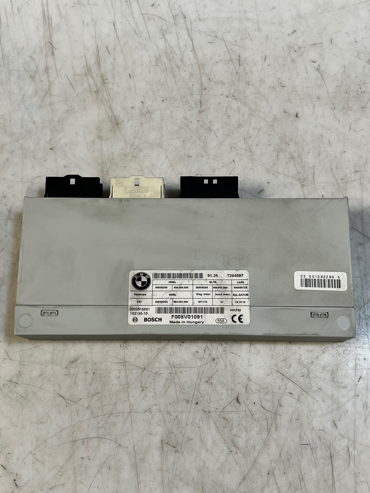 BMW 7 Series F01 F02 Tailgate Trunk Lid Lift Control Module 7284597 OEM
