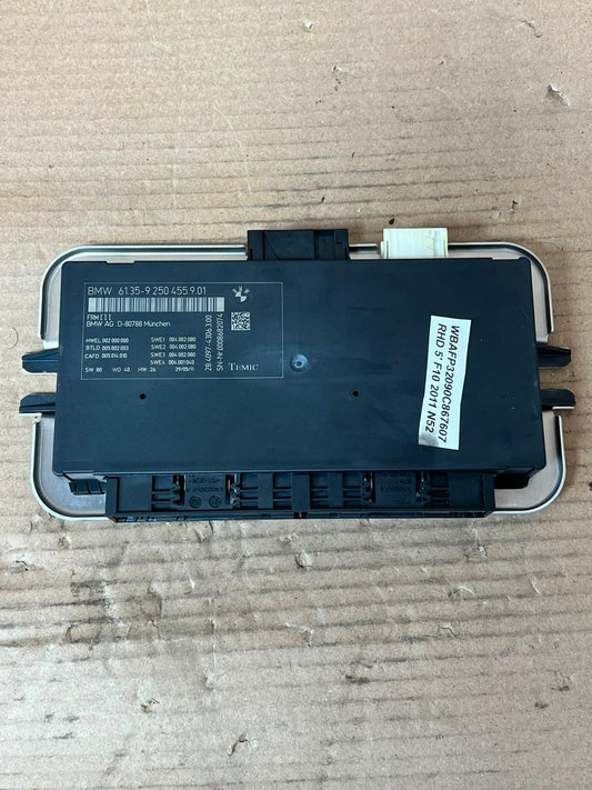 BMW F01 F07 F10 F11 F12 F13 FRM3 Footwell Control Module 9250455 OEM 2013-2019