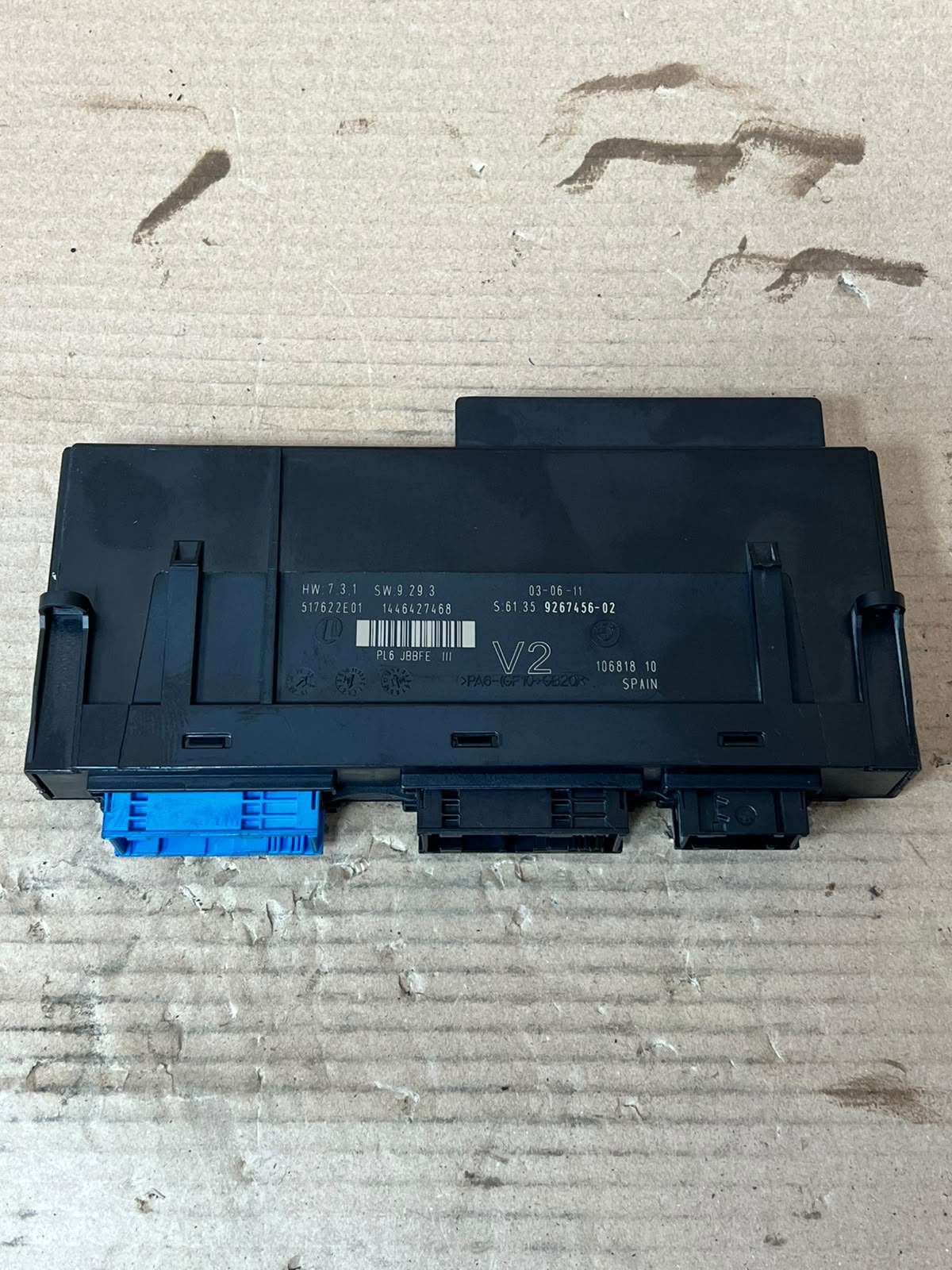 BMW 528i 535d 535i 550i 740Li 750i Fuse Junction Box Module 9267456 OEM