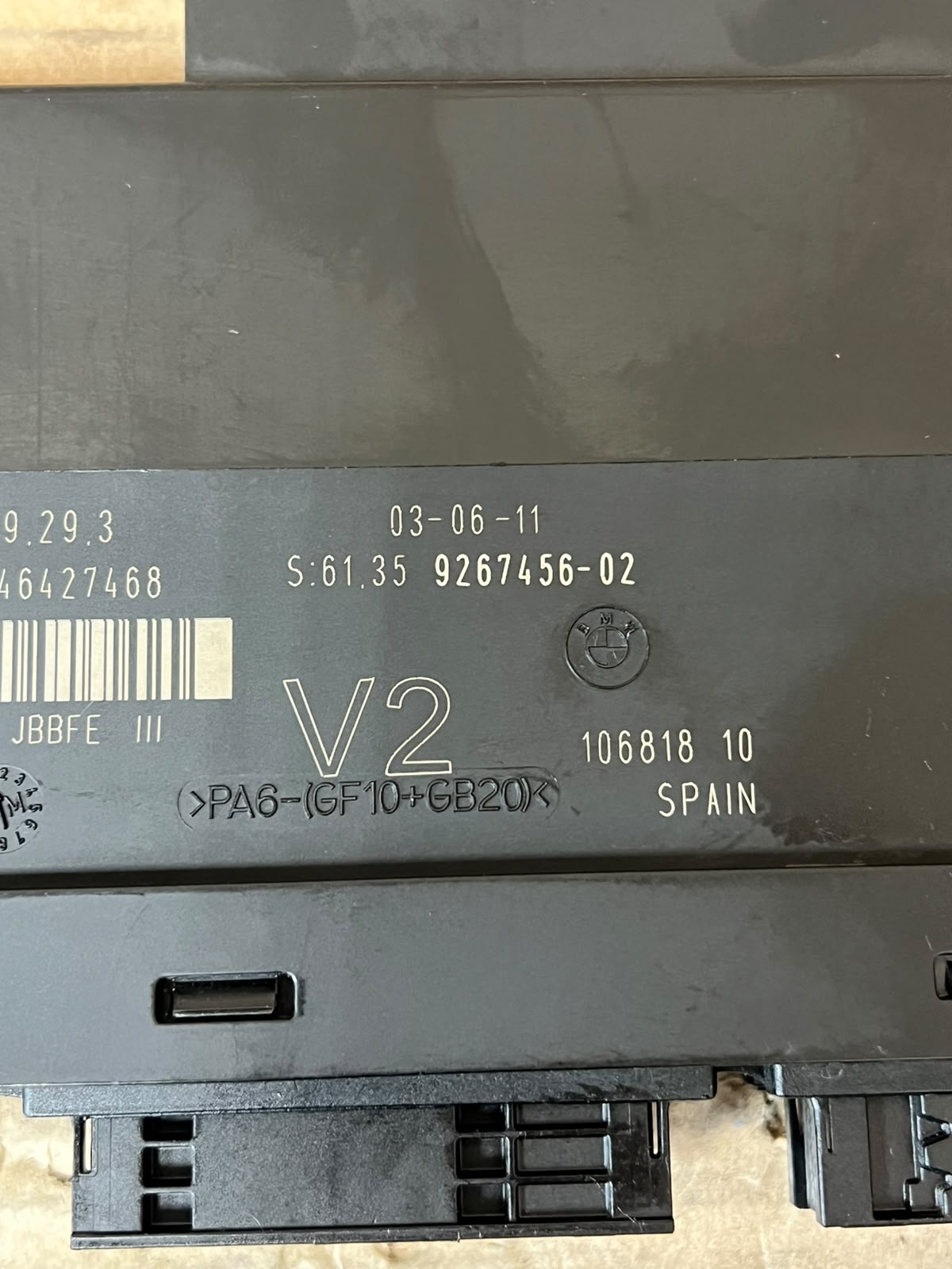 BMW 528i 535d 535i 550i 740Li 750i Fuse Junction Box Module 9267456 OEM