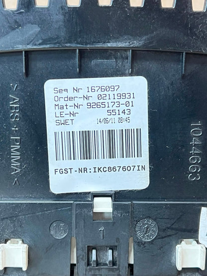 2011 BMW X3 F25 F10 F11 Instrument Cluster Speedometer 9265173 OEM