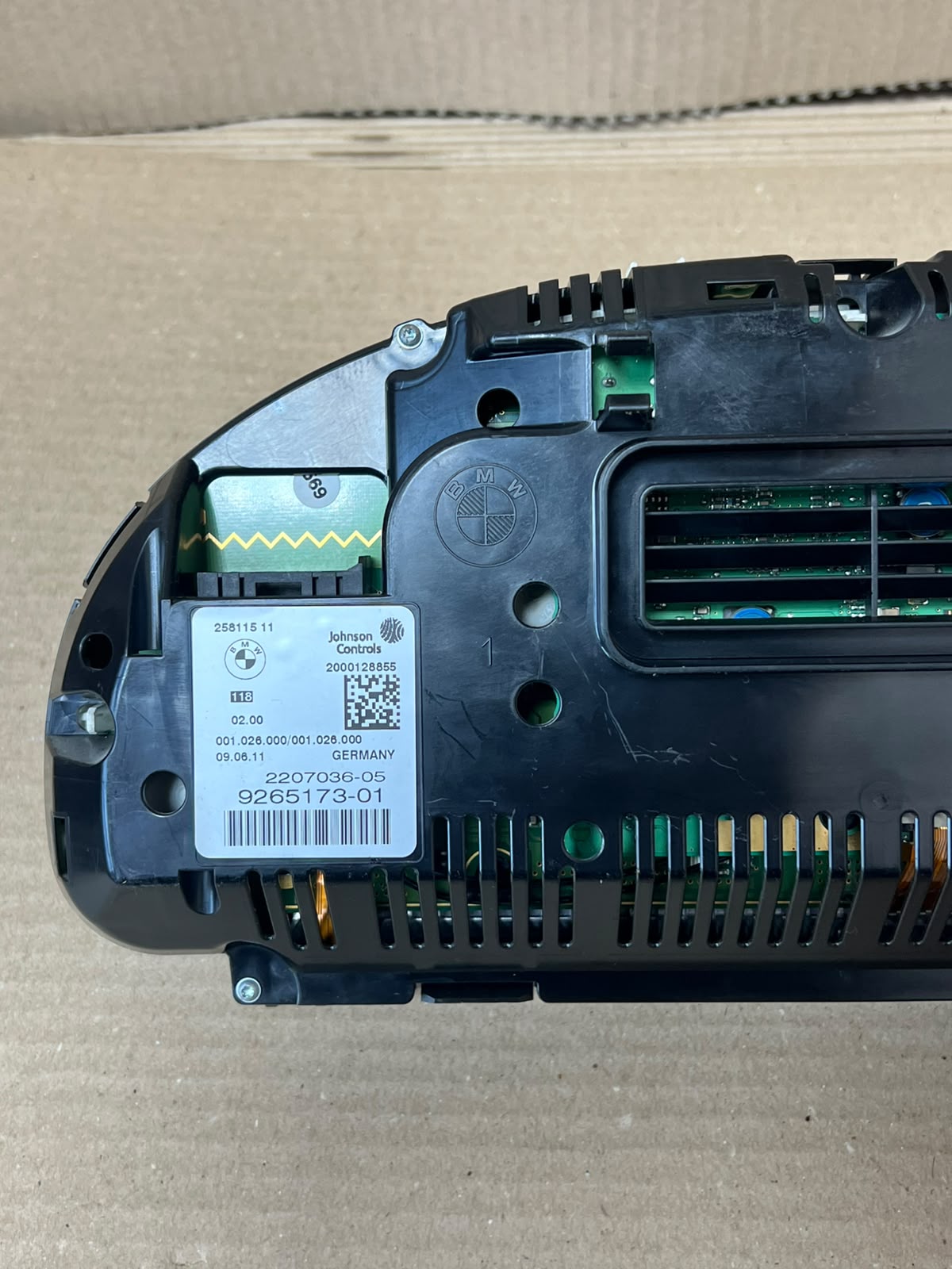 2011 BMW X3 F25 F10 F11 Instrument Cluster Speedometer 9265173 OEM