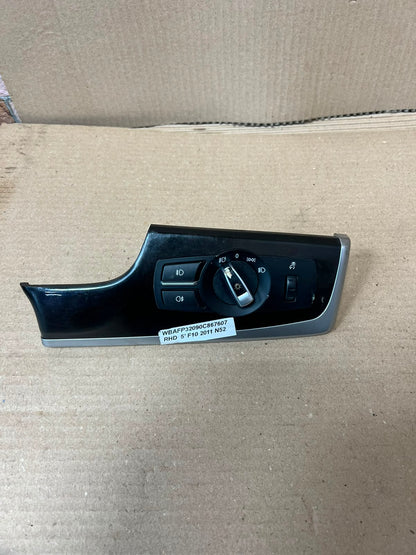 BMW X3 F25 F10 F11 F07 F26 Headlight Switch Control 9192744 OEM 2013-2016