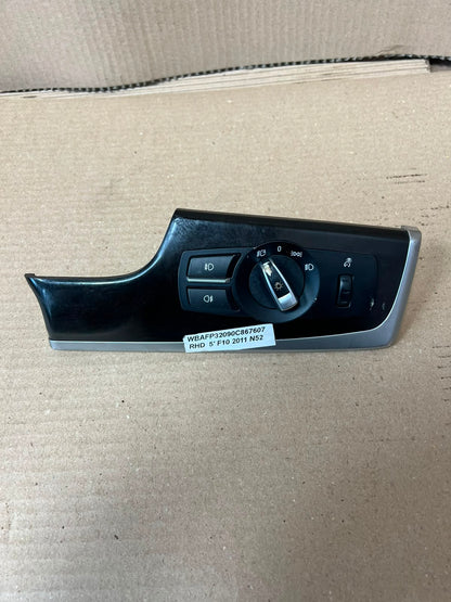 BMW X3 F25 F10 F11 F07 F26 Headlight Switch Control 9192744 OEM 2013-2016
