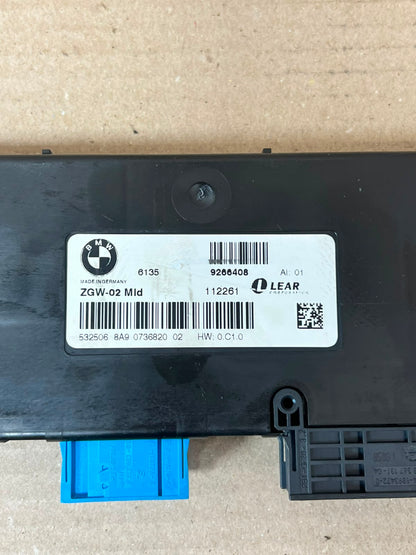 BMW 528i F10 F11 Central Gateway Module 9266408 OEM 2010-2016