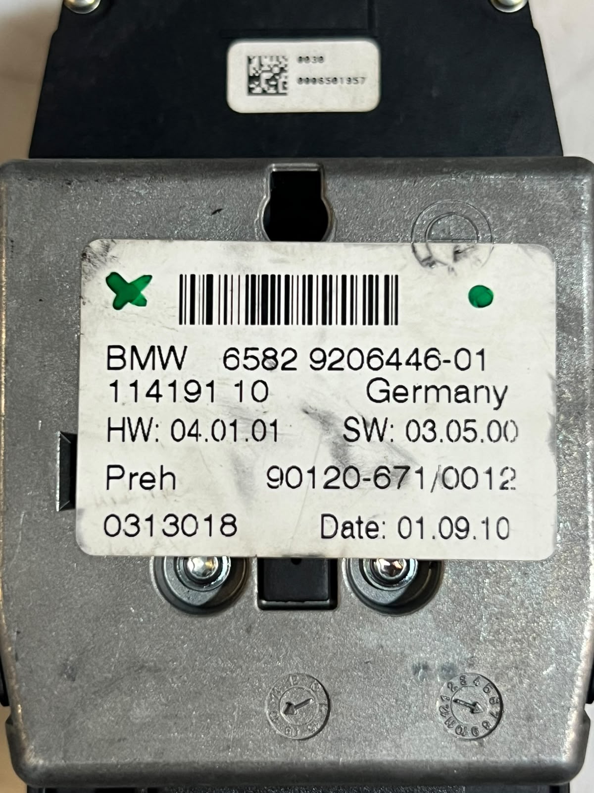 BMW F01 F02 F07 F10 F25 iDrive Controller Navigation Joystick 9206446 OEM