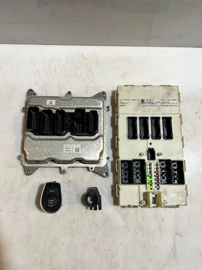 2015 BMW 320i GT F34 N20 ECU DME FEM Set 8639595 OEM