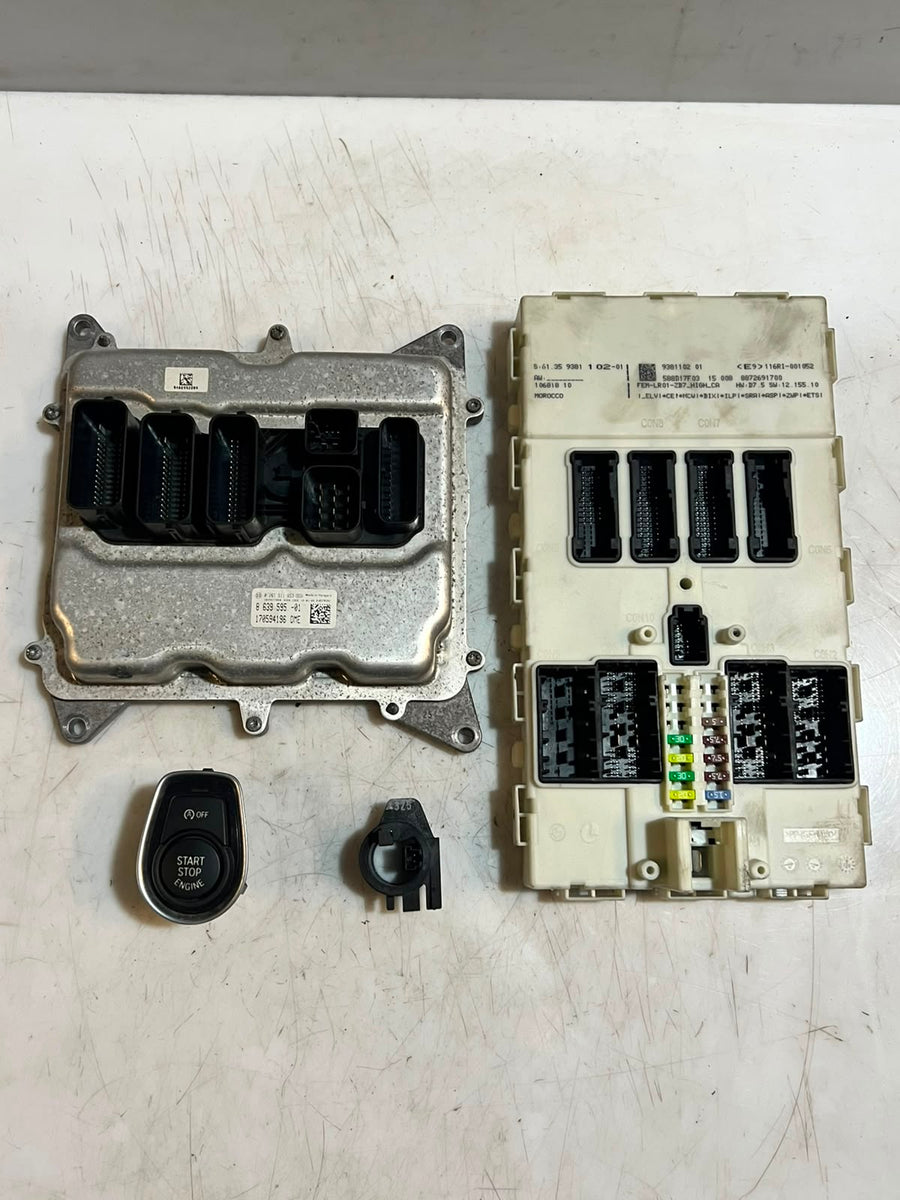 2015 BMW 320i GT F34 N20 ECU DME FEM Set 8639595 OEM