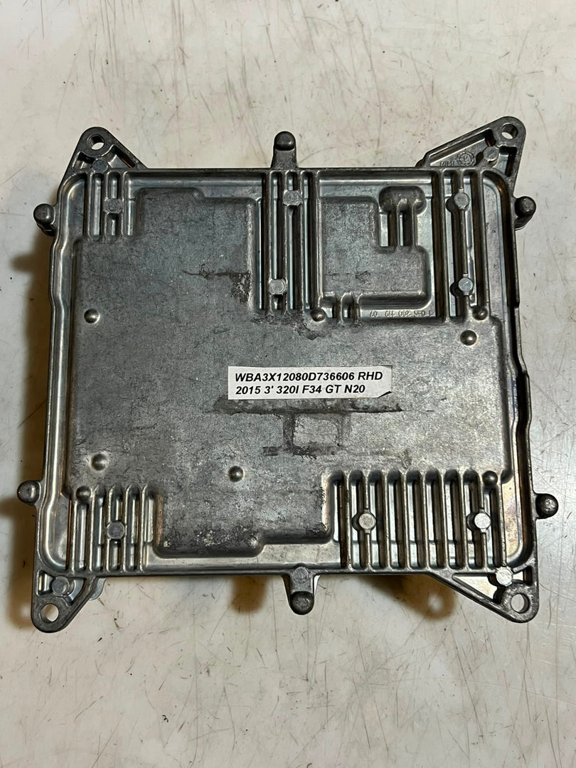 2015 BMW 320i GT F34 N20 ECU DME FEM Set 8639595 OEM