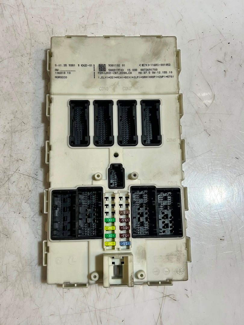 2015 BMW 320i GT F34 N20 ECU DME FEM Set 8639595 OEM