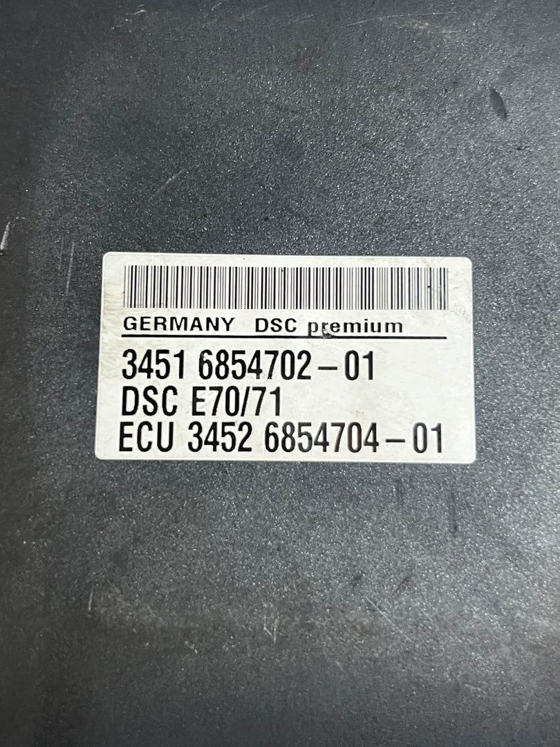 BMW X5 E70 X6 E71 ABS DSC Hydraulic Brake Pump Module 6854702 OEM 2007-2014