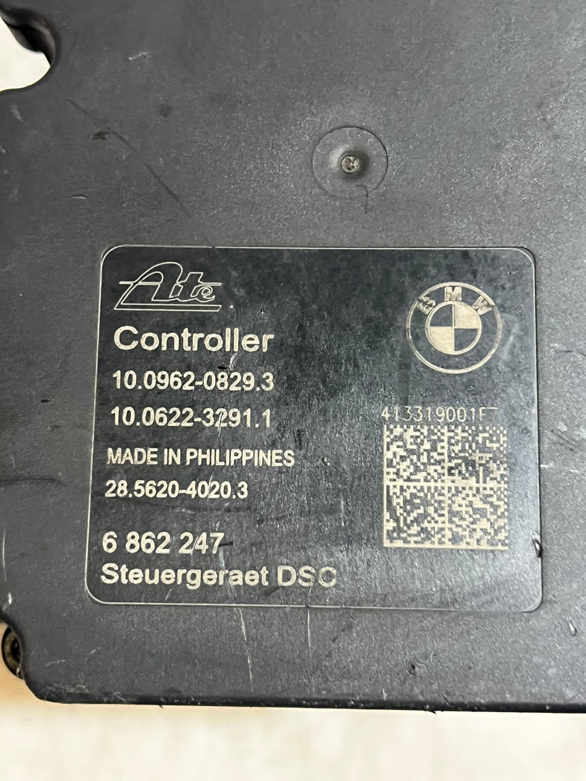 2013 BMW 320i F30 F31 DSC Hydraulic ABS Brake Pump Module 6862246 OEM